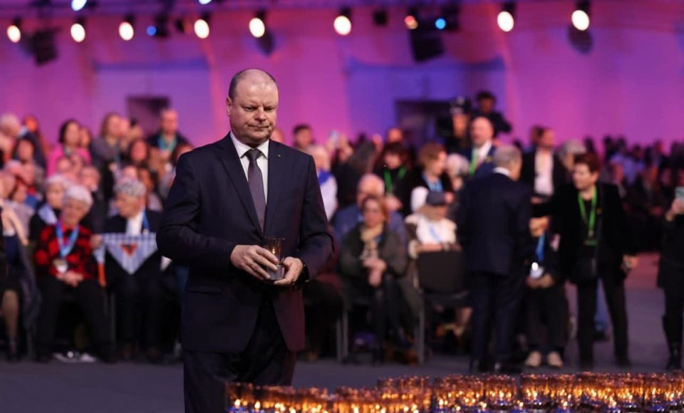Lietuvos Respublikos delegacija dalyvavo Aušvico išvadavimo 80-mečio minėjime