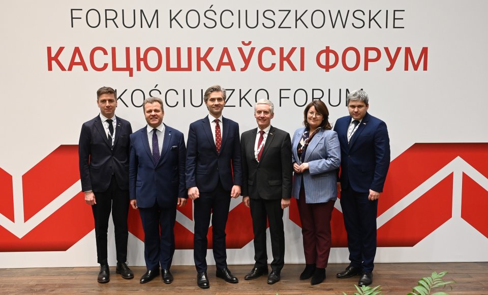 MInister Spraw Zagranicznych Litwy K. Budrys uczestniczył w Forum Kościuszkowskim w Gdańsku