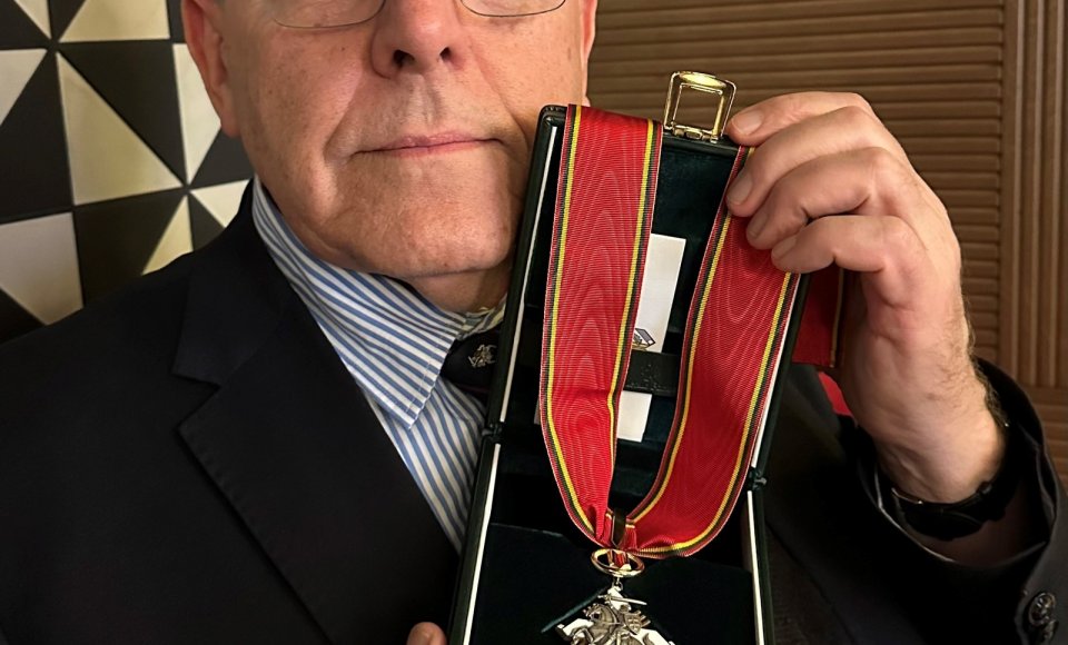 Stasys Eidrigevičius odznaczony Krzyżem Komandorskim Orderu "Za zasługi dla Litwy"