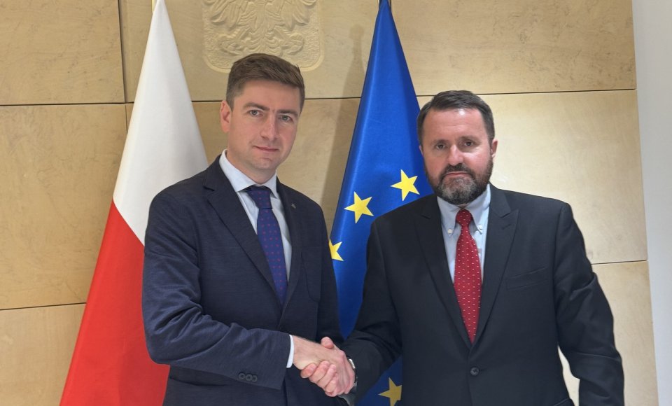 Lithuanian Ministry of Foreign Affairs Political Director Laimonas Talat-Kelpša Visits Warsaw