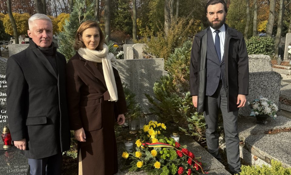 Lenkijoje pagerbtas Lietuvai nusipelniusių žmonių atminimas