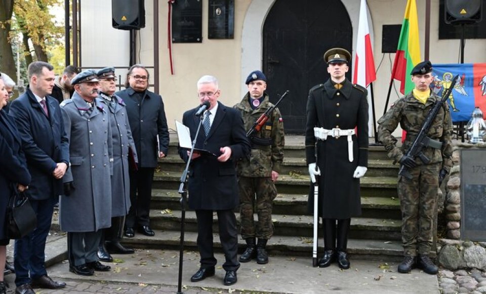 Honoring the memory of the soldiers and insurgents of the Grand Duchy of Lithuania who died in the Battle of Kobyłka in 1794
