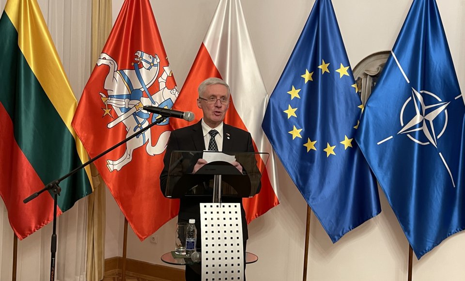 Varšuvoje paminėtos  Sausio 13-osios 35-osios metinės